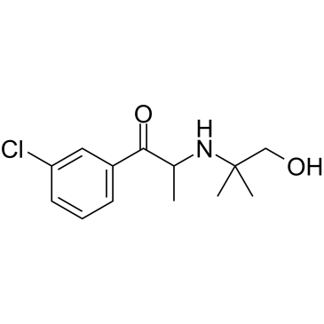 羟基安非他酮结构式