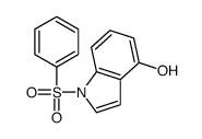 1-(benzenesulfonyl)indol-4-ol Structure