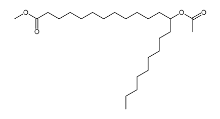 13-acetoxy-docosanoic acid methyl ester Structure