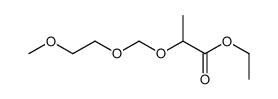 ethyl 2-(2-methoxyethoxymethoxy)propanoate结构式