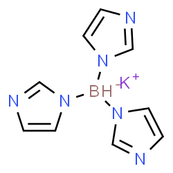 三(1H-咪唑基)硼氢化钾结构式