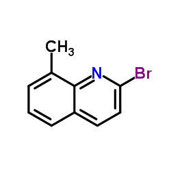 2-Bromo-8-methylquinoline Structure