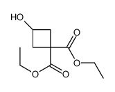 3-羟基-1,1-环丁烷二羧酸-1,1-二乙酯结构式