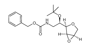 benzyl (R)-2-((1R,2R,5R)-3,6-dioxabicyclo[3.1.0]hexan-2-yl)-2-tert-butoxyethyl carbamate Structure