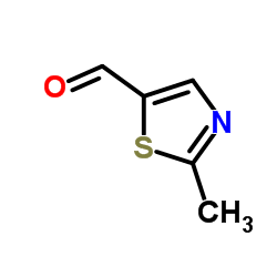 5-醛基-2-甲基噻唑结构式