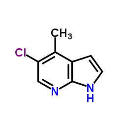 5-chloro-4-methyl-1H-pyrrolo[2,3-b]pyridine Structure