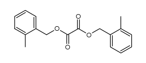 bis(o-methylbenzyl) oxalate结构式