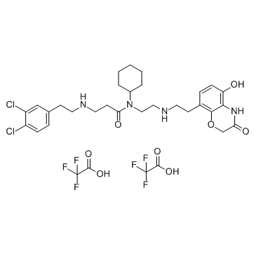 AZ505 (ditrifluoroacetate) structure