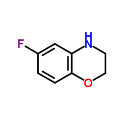 6-Fluoro-3,4-dihydro-2H-benzo[1,4]oxazine Structure