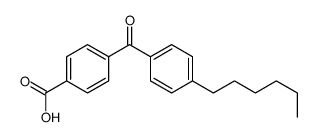 4-(4-hexylbenzoyl)benzoic acid结构式