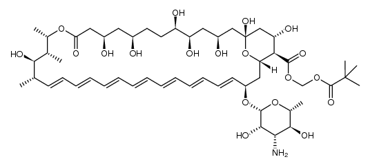 amphotericin B methyl pivalate结构式