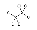 1,1,1,2-tetrachloroethane-d2 Structure