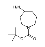 (R)-tert-butyl 4-aminoazepane-1-carboxylate结构式