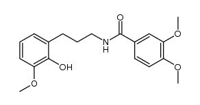N-(3-(2-hydroxy-3-methoxyphenyl)propyl)-3,4-dimethoxybenzamide结构式