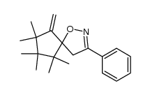 6,6,7,7,8,8-hexamethyl-9-methylene-3-phenyl-1,2-oxazaspiro[4.4]non-2-ene Structure