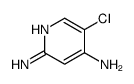 5-chloropyridine-2,4-diamine Structure