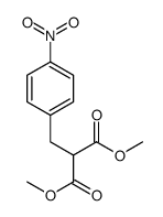 DIMETHYL (4-NITROBENZYL)MALONATE Structure