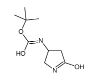 3-氨甲基叔丁酯吡咯烷-5-酮结构式
