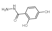 2,4-二羟基苯酰肼结构式