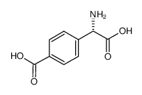 (S)-4-羧苯基甘氨酸结构式