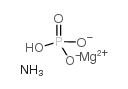Ammonium Magnesium Phosphate Hexahydrate Structure