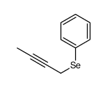 but-2-ynylselanylbenzene Structure
