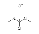 N-(氯(二甲基氨基)亚甲基)-N-甲基甲铵氯化物结构式