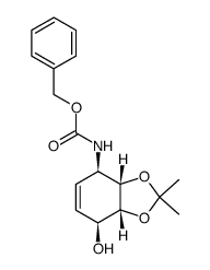 7-(CARBOBENZYLOXYAMINO)-3A 4 7 7A-TETRA&结构式