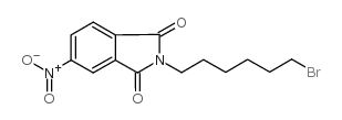 2-(6-bromohexyl)-5-nitroisoindole-1,3-dione Structure