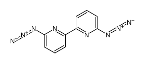 2-azido-6-(6-azidopyridin-2-yl)pyridine结构式