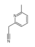2-(6-甲基吡啶-2-基)乙腈结构式