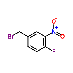 4-氟-3-硝基溴苄结构式