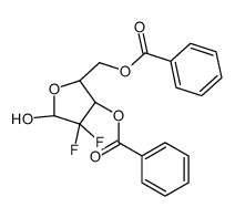 2-Deoxy-2,2-difuoro-D-ribofuranose-3,5-dibenzoate Structure