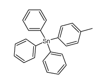 triphenyl(p-tolyl)tin结构式