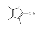 3,4,5-三碘-2-甲基噻吩结构式