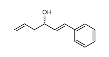 (S)-(-)-(E)-1-phenylhexa-1,5-dien-3-ol Structure