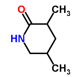 2-Piperidinone,3,5-dimethyl-(9CI) Structure