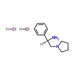 (R)-ALPHA-PHENYL-1-PYRROLIDINEETHANAMINE Structure