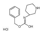 R-3-cbz-氨基哌啶盐酸盐结构式