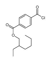 2-ethylhexyl 4-carbonochloridoylbenzoate Structure