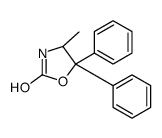 S-5,5-二苯基-4-甲基-2-噁唑烷酮结构式