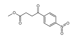methyl 4-(4-nitrophenyl)-4-oxobutanoate结构式