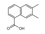 6,7-dimethylnaphthalene-1-carboxylic acid Structure