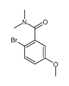2-bromo-5-methoxy-N,N-dimethylbenzamide结构式