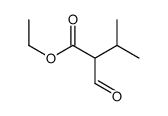 ethyl 2-formyl-3-methylbutanoate结构式