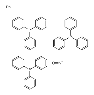 NITROSYLTRIS(TRIPHENYLPHOSPHINE)RHODIUM(I)结构式