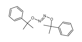 bis(1-methyl-1-phenylethyl) hyponitrite Structure