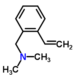 2-vinyldimethylaminomethylbenzene Structure