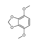 4,7-dimethoxy-1,3-benzodioxole结构式