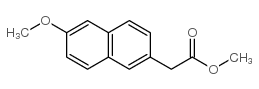 methyl 2-(6-methoxynaphthalen-2-yl)acetate Structure